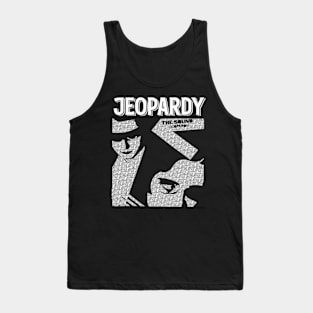 The Sound Jeopardy Post Punk Music Tank Top